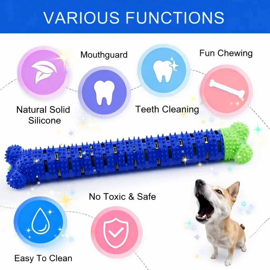 2 In 1 Chew Toy And Dental Care Stick