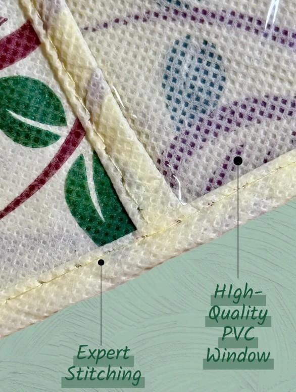 High Quality Flower Printed Saree Cover