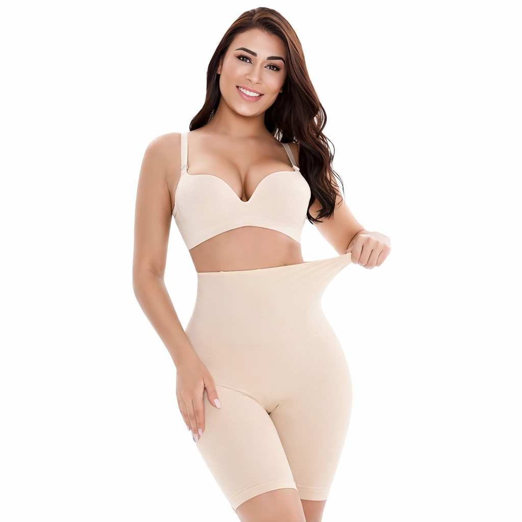 4-in-1 Seamless Tummy Tucker Shapewear for Women (Beige)
