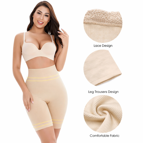 4-in-1 Seamless Tummy Tucker Shapewear for Women (Beige)