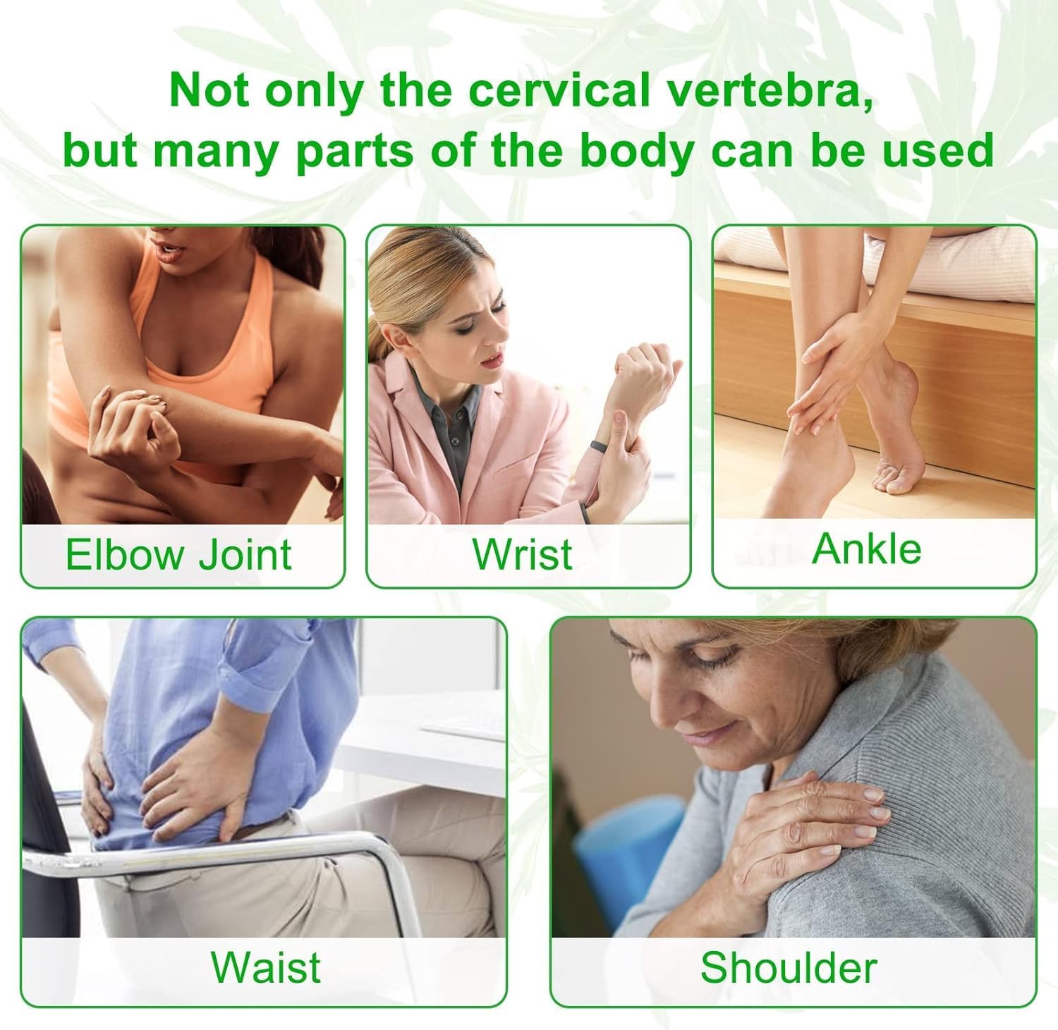 Herbal Self-Heating Knee Pain Relief Patches – Fast Soothing Comfort