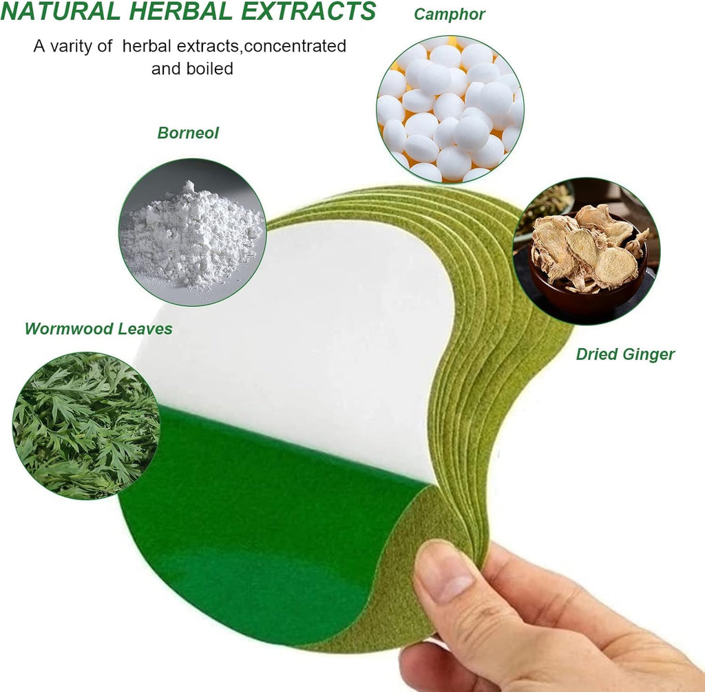 Herbal Self-Heating Knee Pain Relief Patches – Fast Soothing Comfort