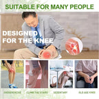 Herbal Self-Heating Knee Pain Relief Patches – Fast Soothing Comfort