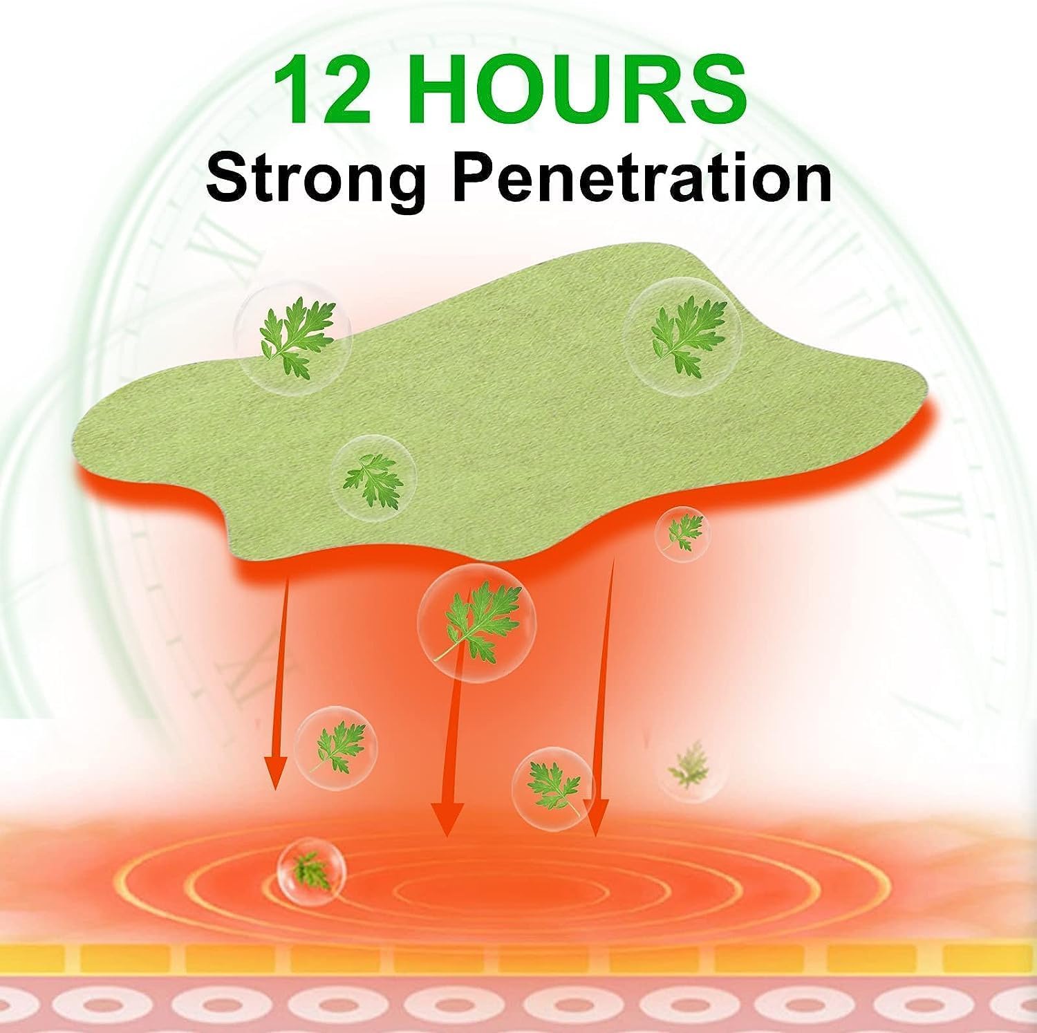 Herbal Self-Heating Knee Pain Relief Patches – Fast Soothing Comfort